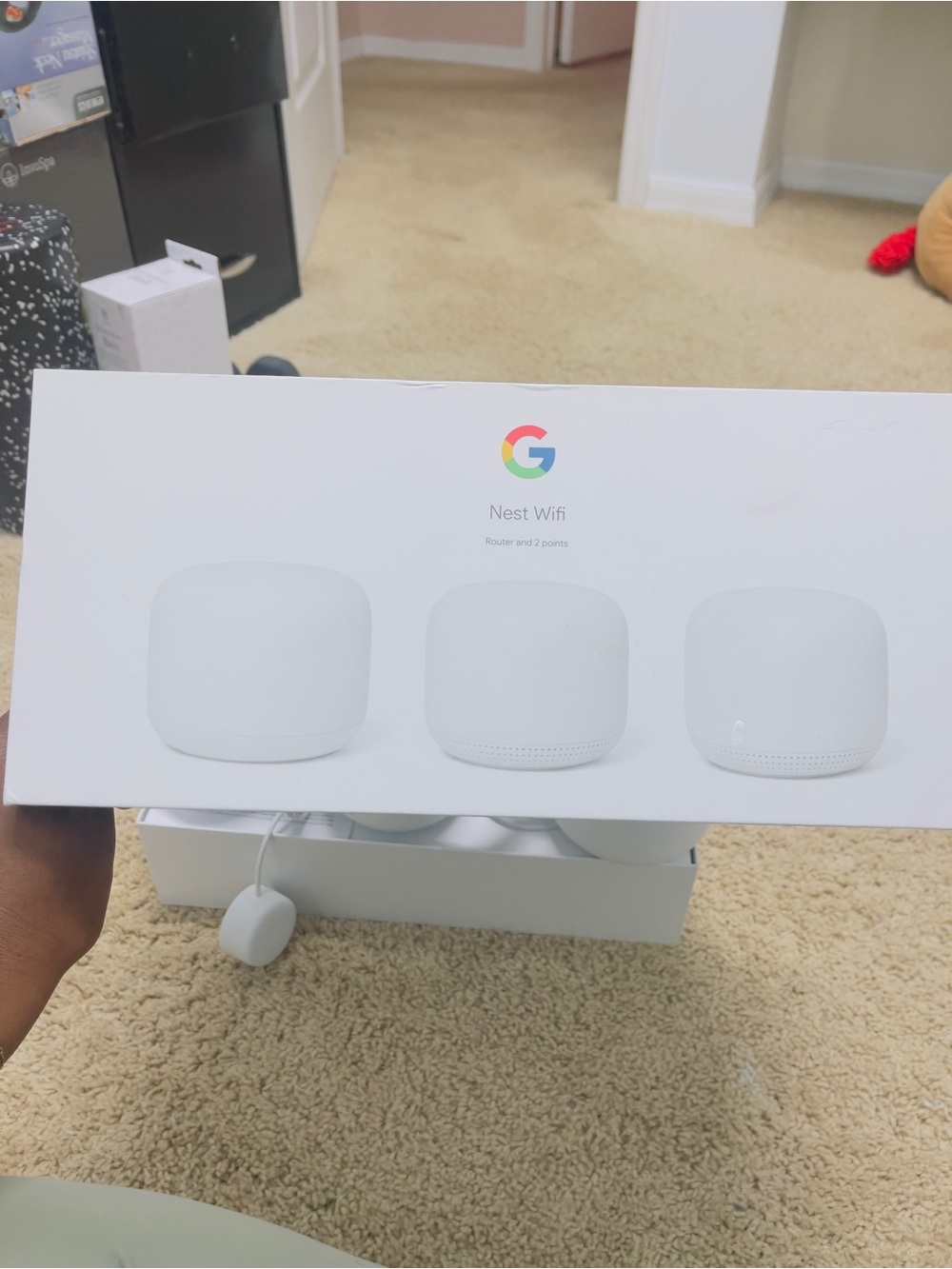 Google Nest Wifi Mesh System - White